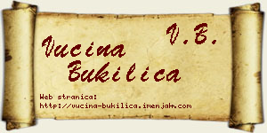 Vucina Bukilica vizit kartica